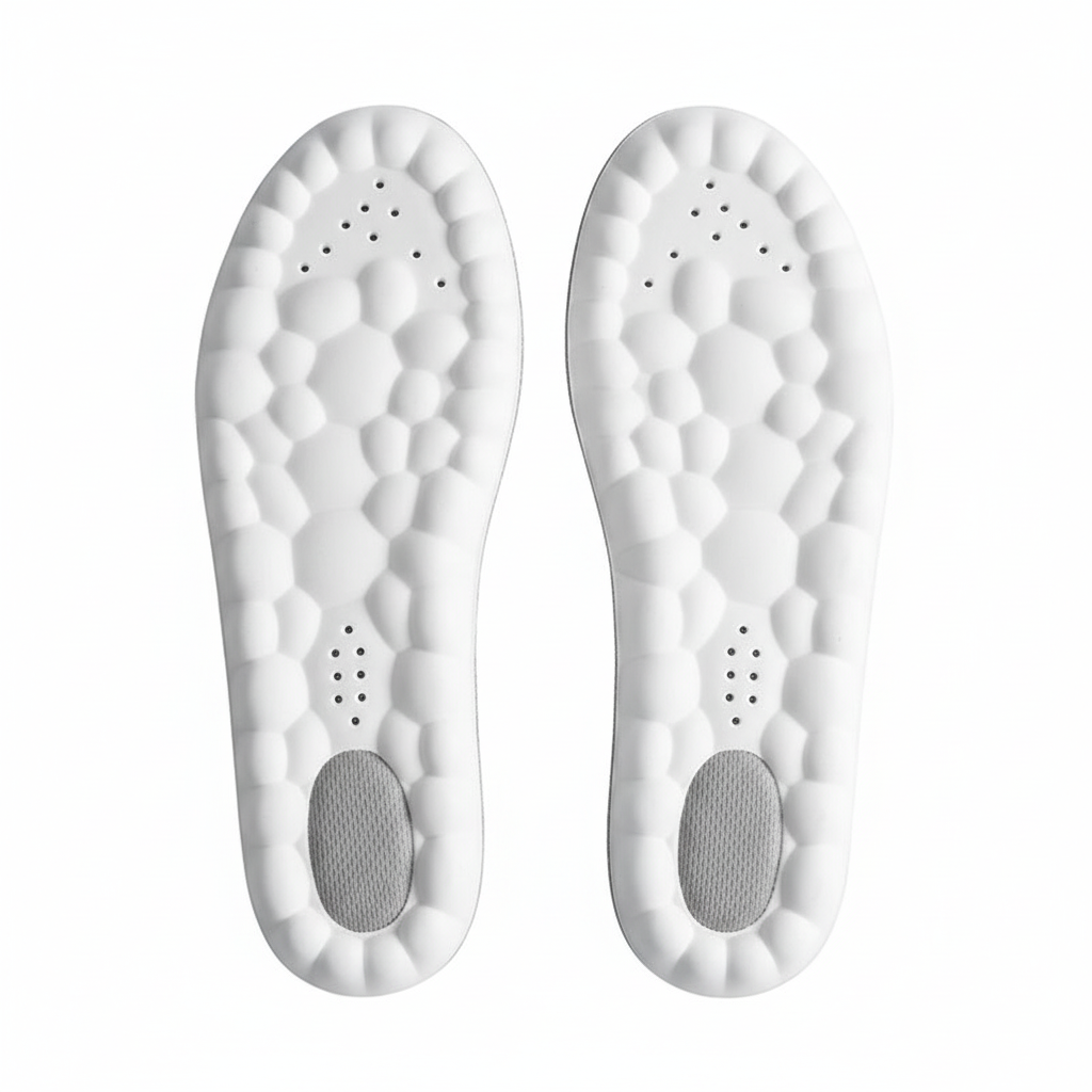 4D Massage Shoes Insoles Super Soft Latex Sports Insole for Feet Running Basket Shoe Sole Arch Support Orthopedic Inserts Unisex