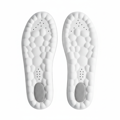4D Massage Shoes Insoles Super Soft Latex Sports Insole for Feet Running Basket Shoe Sole Arch Support Orthopedic Inserts Unisex