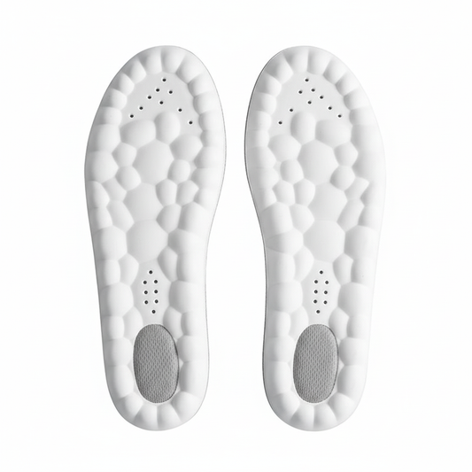 4D Massage Shoes Insoles Super Soft Latex Sports Insole for Feet Running Basket Shoe Sole Arch Support Orthopedic Inserts Unisex