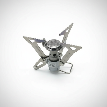 BRS Outdoor Gas Stove Mini Camping Gas Burner 25g Ultralight Titanium Picnic Hiking Cooking Stove Survival Furnace BRS-3000T