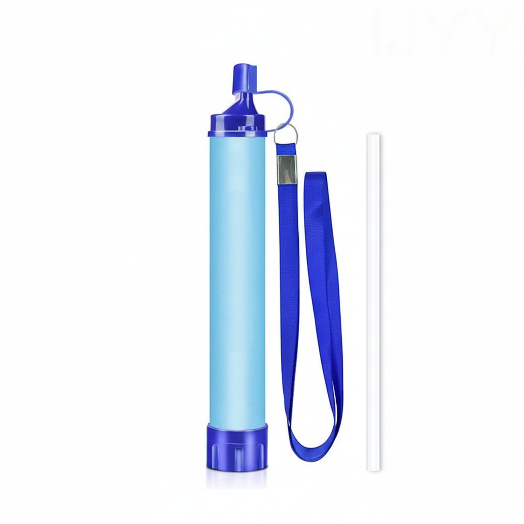 Outdoor Mini Water Filter Straw Camping Purification Portable Hiking Water Purifier for Survival or Emergency Supplies