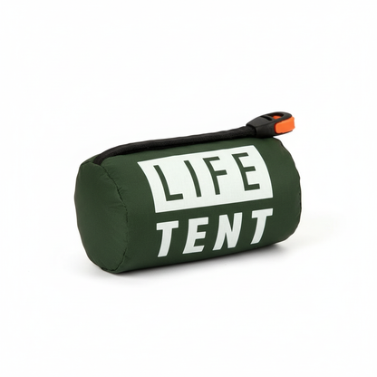 2 Person Emergency Shelter Bivy Survival Tent Kit Mylar Tube Tent Sleeping Bag Waterproof Outdoor SOS Thermal Blanket Reusable