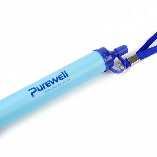 Outdoor Mini Water Filter Straw Camping Purification Portable Hiking Water Purifier for Survival or Emergency Supplies